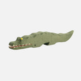Handcrafted Wooden Crocodile