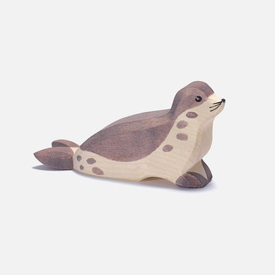 Handcrafted Wooden Sea Lion