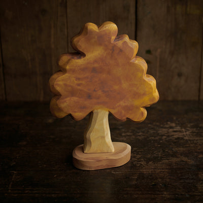 Handcrafted Wooden Big Autumn Tree