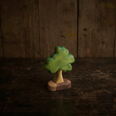 Handcrafted Wooden Small Deciduous Tree
