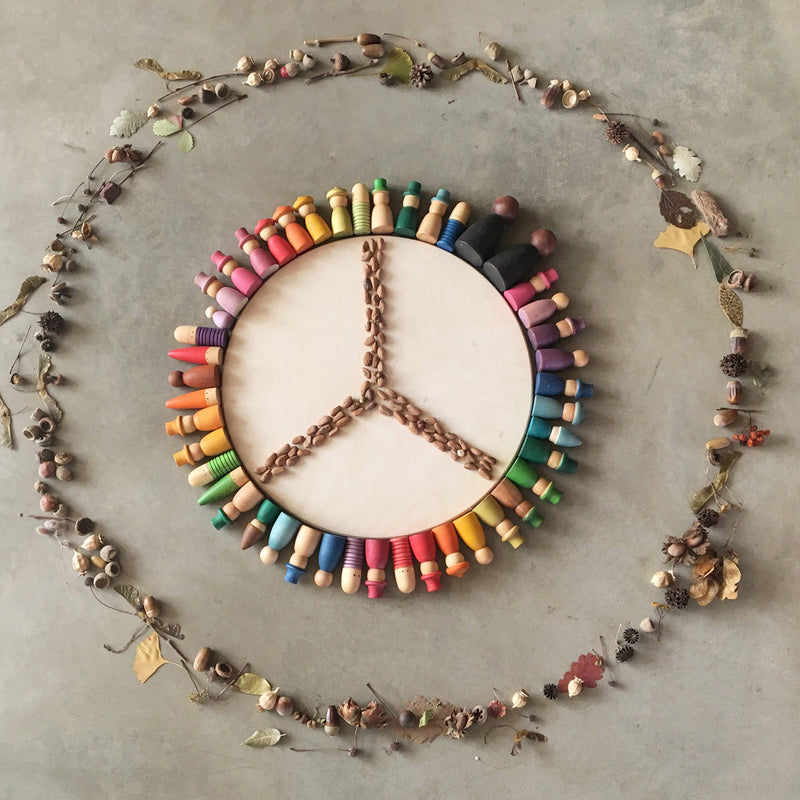 Wooden Toy Construction Platform