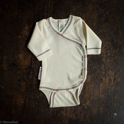Baby Cotton Premature Wrap Body -  Natural