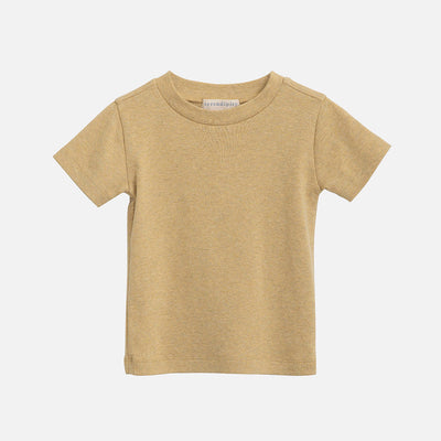 Cotton SS Tee - Chamomile Melange