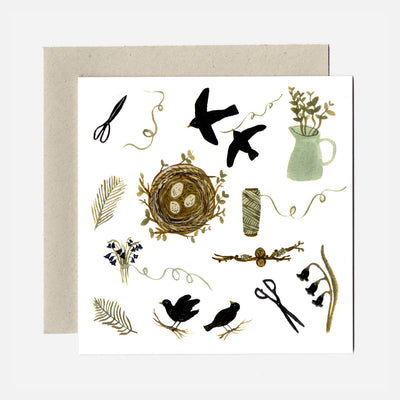 Greeting Card - Pieces Of String