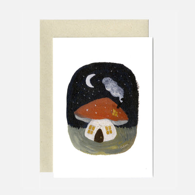 Greeting Card - Toadstool Cottage