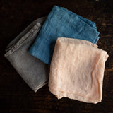 Hand Dyed Linen Wina Muslin/Scarf - Many Colours