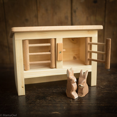 Wooden Rabbit Hutch