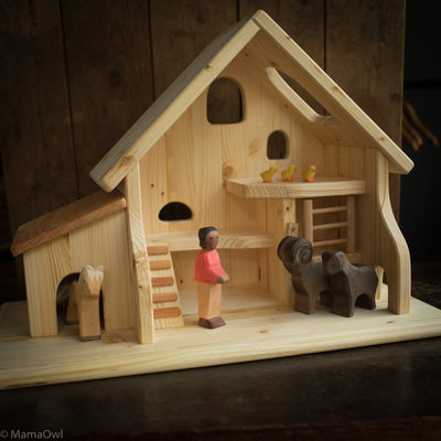Wooden Stable For Animals