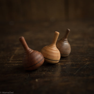 Wooden Classic Spinning Top