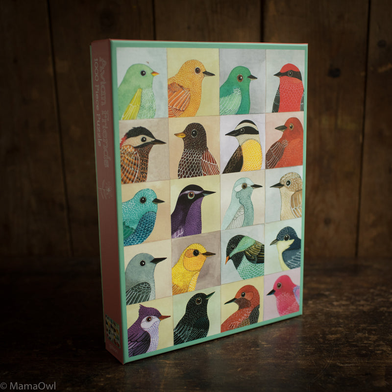 Avian Friends 1000 Piece Puzzle