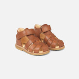 Toddler Leather Fisherman Sandals - Cognac