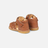 Toddler Leather Fisherman Sandals - Cognac