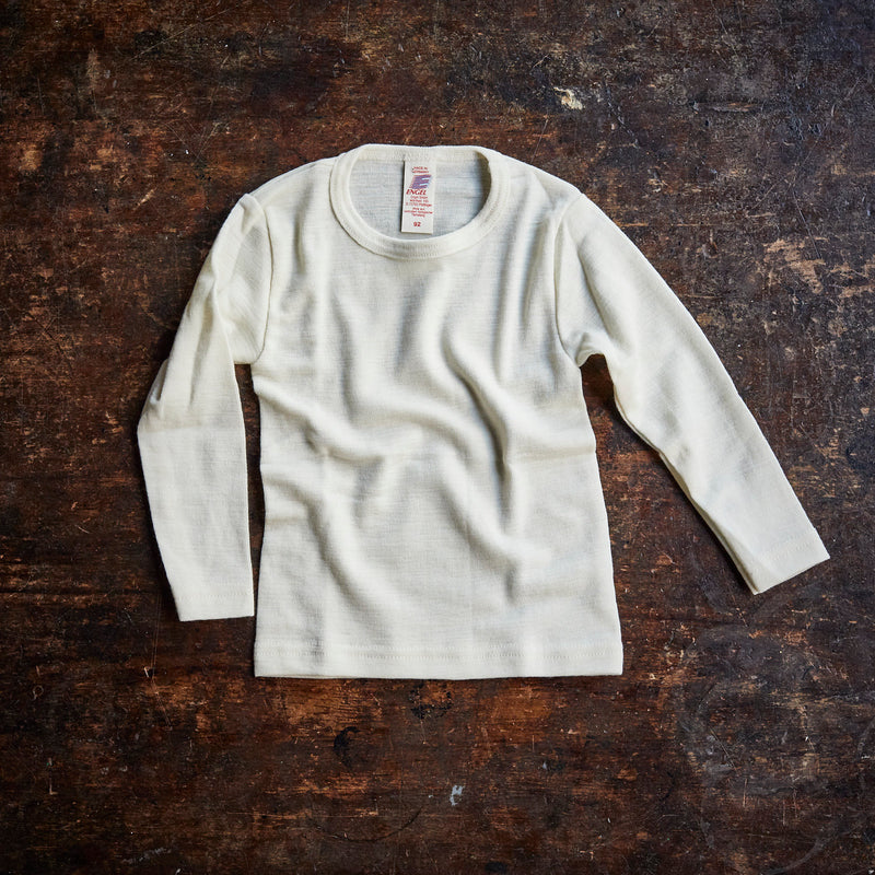 Merino Wool LS Top - Natural