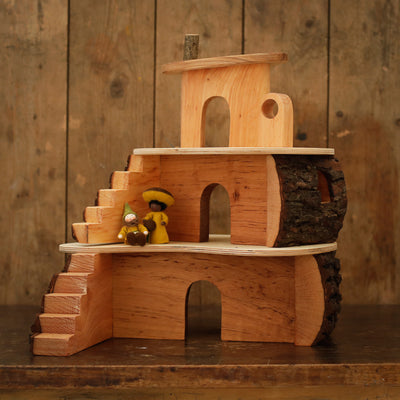Handmade Small Wooden Treehouse