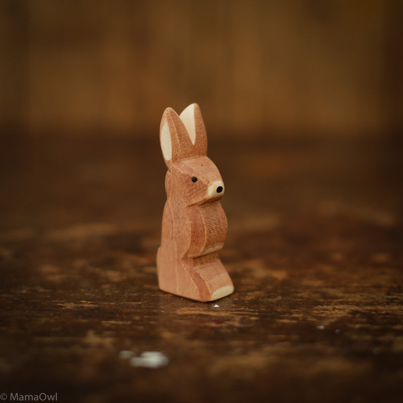 Handcrafted Wooden Rabbit