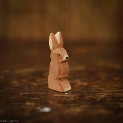 Handcrafted Wooden Rabbit