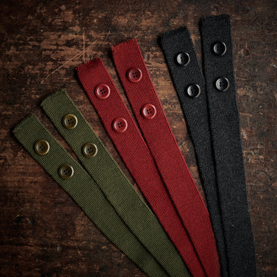 Merino Wool Replacement Straps For Boiled Wool Dungarees - Many Colours