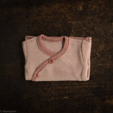 Baby & Kids Merino Wool Cardigan - Rose/Natural