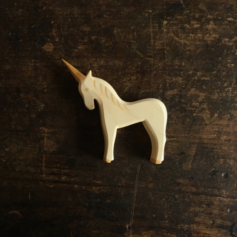 Handcrafted Wooden Unicorn