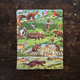 Thick Cardboard Puzzle 45 pieces - Wildlife of the Nordic Forest