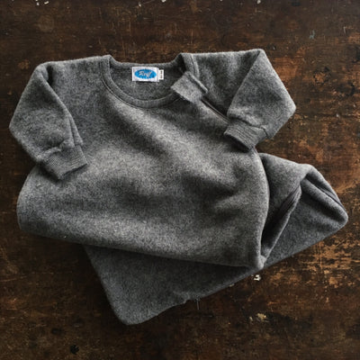 Merino Wool Fleece LS Sleeping Bag  - Slate
