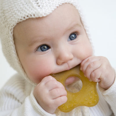 Natural Rubber Teething Toy - Starfish