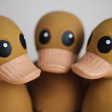 Natural Rubber Kawan Mini Duck - Golden Ochre