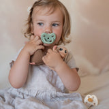 Natural Rubber Coloured Shaped Soother/Pacifier - Many Colours