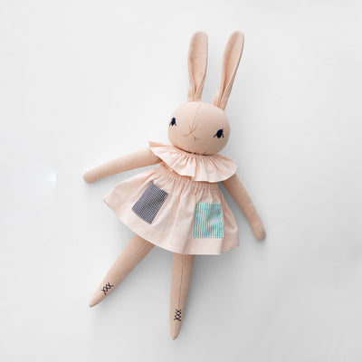 Handmade Cotton Medium Rabbit - Flora