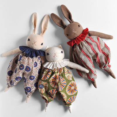 Handmade Cotton Medium Rabbit or Cat - More Options