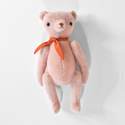 Handmade Classic Mohair Bear - Pink