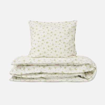 Cotton Duvet & Pillow Cover - Miharu - Junior Size