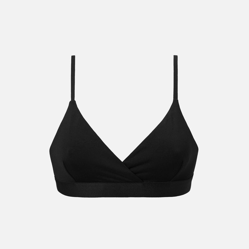 Maternity Go-To Triangle Bra - Black