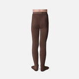 Baby & Kids Cotton Rib Tights - Chocolate