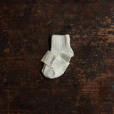 Baby & Kids Cotton Short Socks - Cream