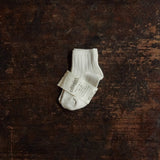 Babies & Kids Cotton Short Socks - Cream