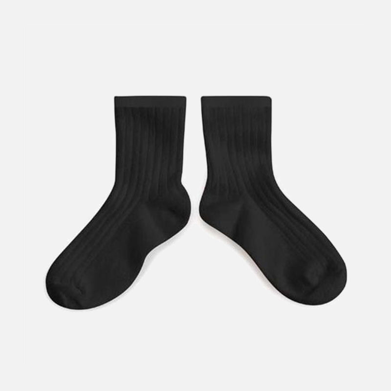 Adults Cotton Short Socks - Coal