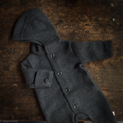 Pipit Baby & Kids Suit - Merino Wool Fleece - Slate