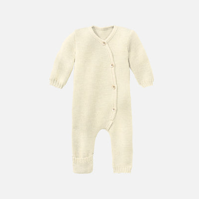 Baby Merino Wool Suit - Natural