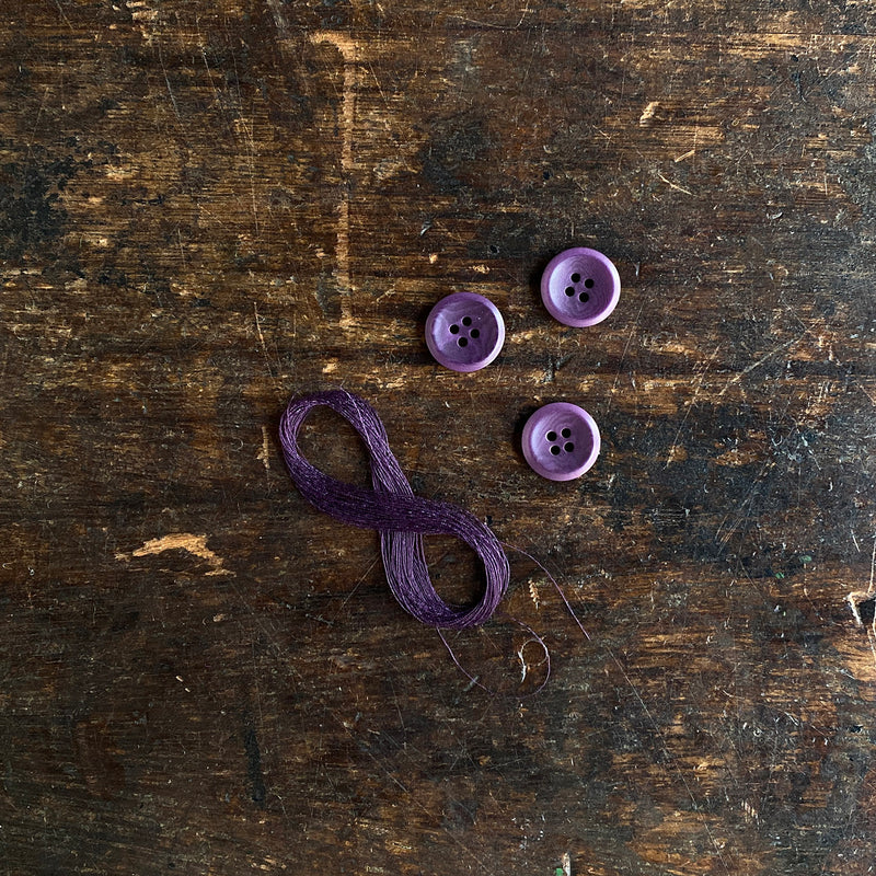 Tagua Nut Buttons - Pack of 3 - Many Colours