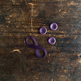 Tagua Nut Buttons - Pack of 3 - Many Colours