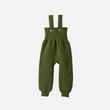 Baby & Kids Merino Wool Dungarees - Olive