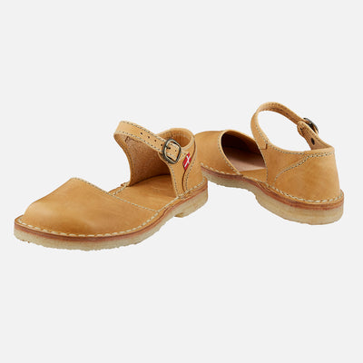 Women’s Leather Mols Mary Jane Sandals - Natural