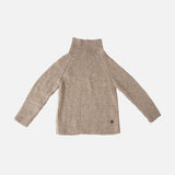 Baby & Kids Alpaca Rib Sweater - Pebble