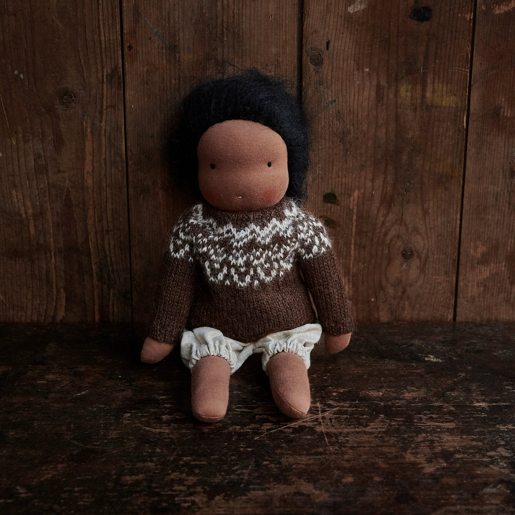 Black waldorf cheap doll