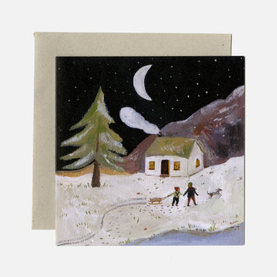 Greeting Card - A Winter's Night