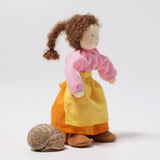 Handmade Cotton Doll's House Doll - Mrs Alder