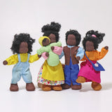 Handmade Cotton Doll's House Doll - Mrs Ebenholz