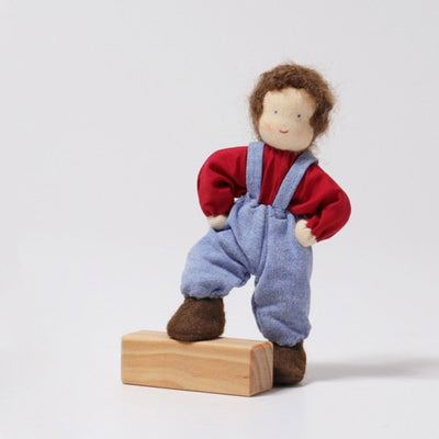 Handmade Cotton Doll's House Doll - Peter