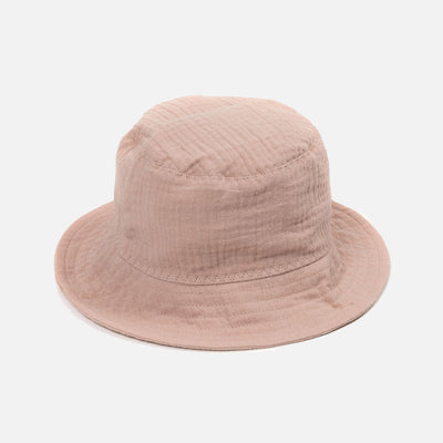 Cotton Muslin Festival Hat - Rosa